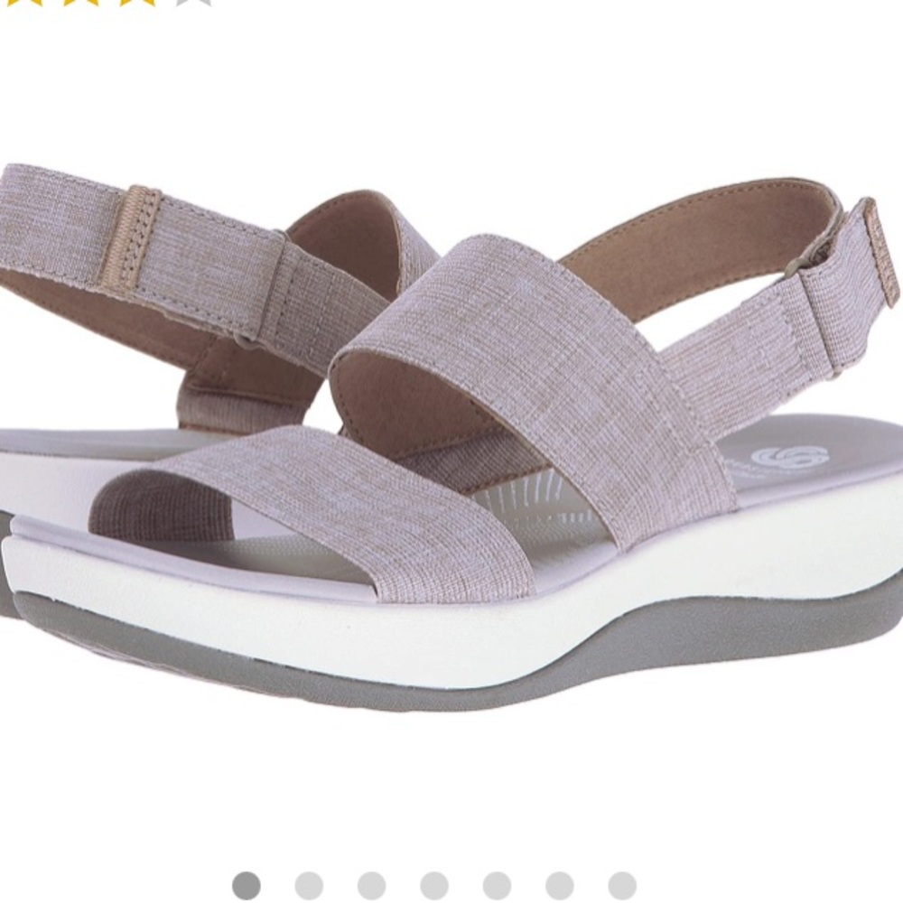 Gray sandals